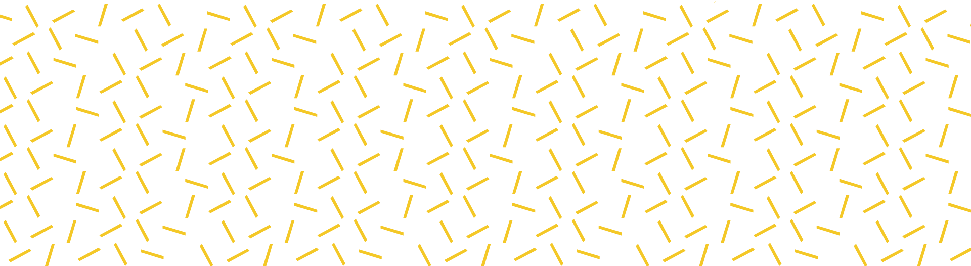 Illustration of the brand’s pattern. It consists of short lines rotated and sprinkled in space.